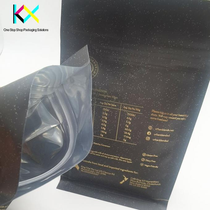 Personnalisation Sacs d'emballage imprimés numériquement Fermeture à glissière en aluminium 5 Skus 2