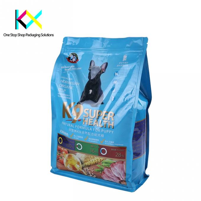 Épreuves et révisions flexibles avec poche à fond plat pour les sacs d'emballage d'aliments pour animaux de compagnie 0
