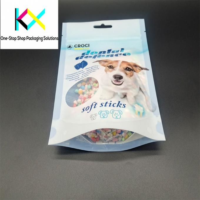 Emballage d'impression numérique personnalisé Poche debout pour les sacs d'emballage de nourriture pour animaux de compagnie 1