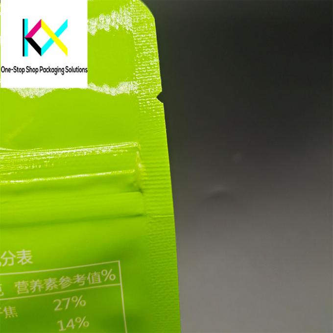 Sacs imprimés en rotogravure personnalisés sac à fermeture à glissière 1